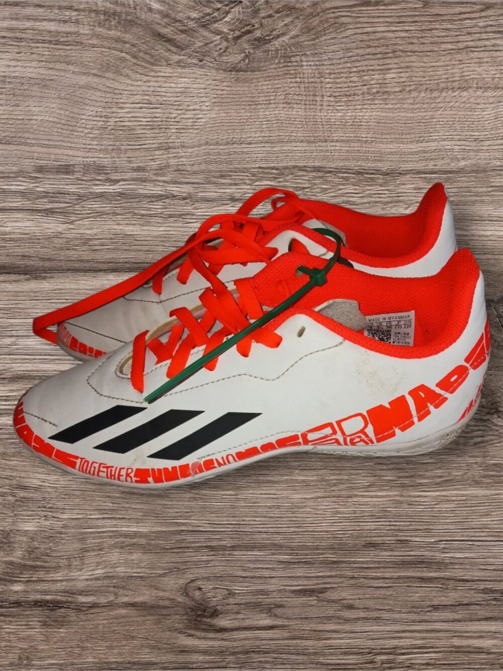 Adidas X Speedportal Indoor Soccer Shoes Size 4 Youth (US) / EU 36